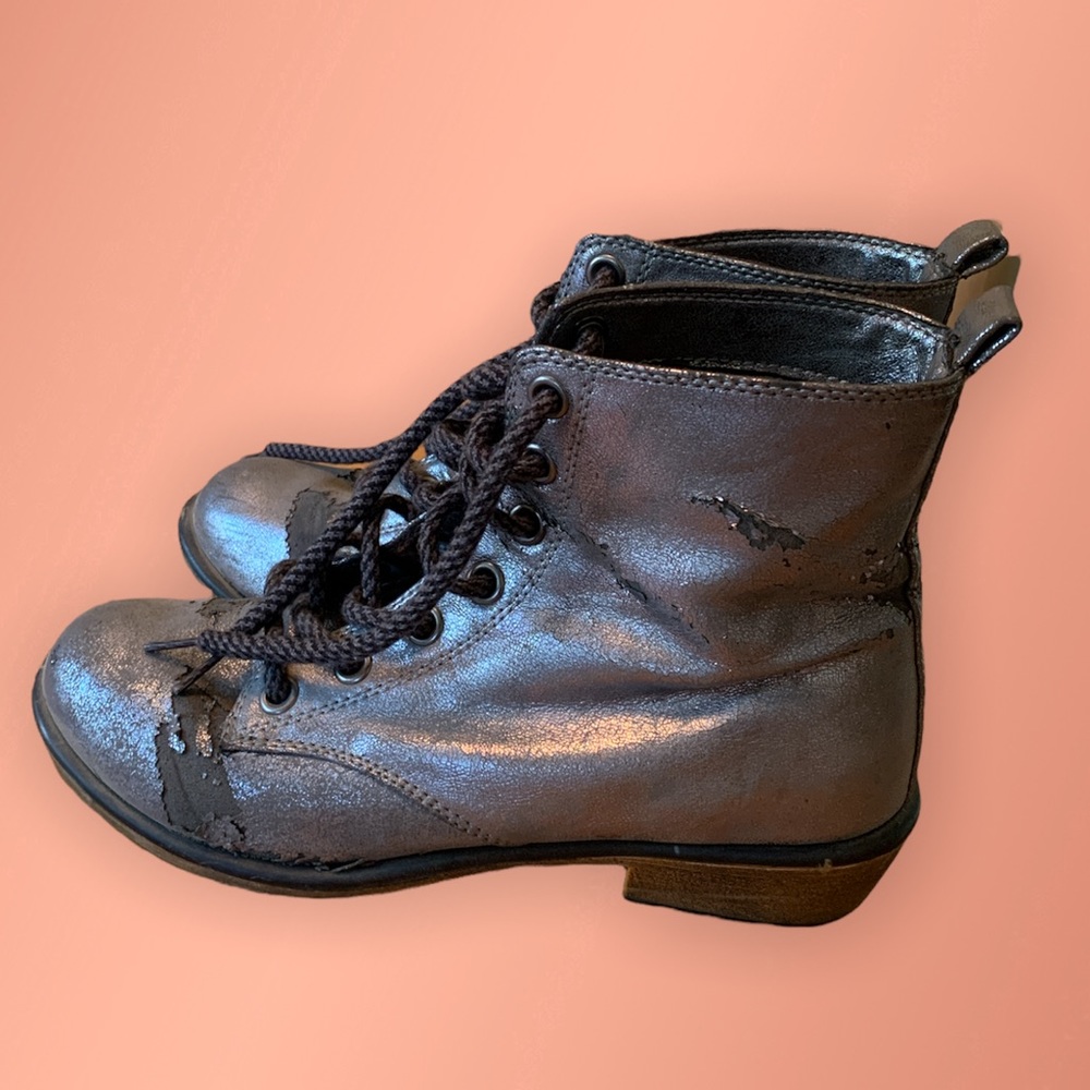 Metallic Retro Boots